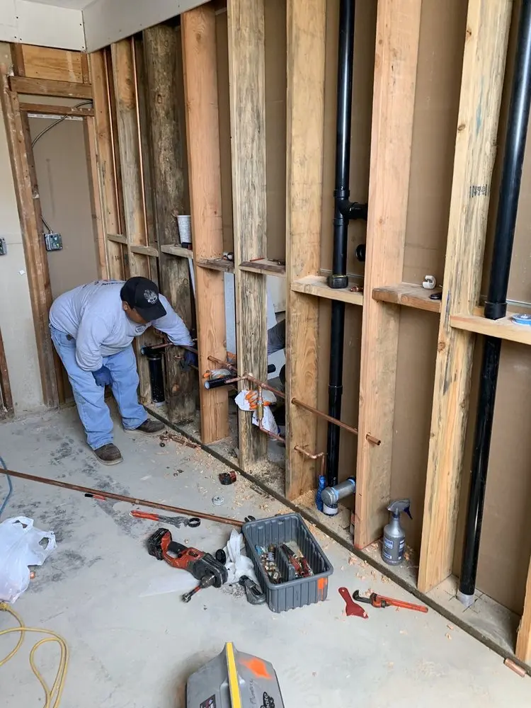 Commercial rough-in plumbing for Gas Line Repair in Granite City
